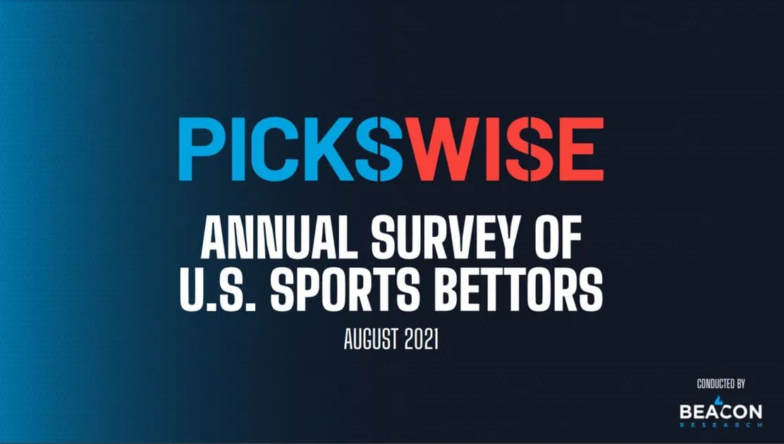 Who is the legal U.S. sports bettor? Pickswise's first annual survey of American sports bettors reveals common habits