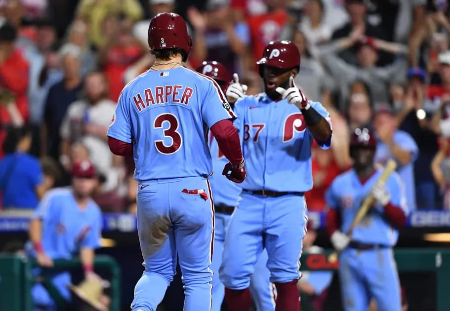 MLB Saturday three-team mega parlay (+1203): Phillies continue playoff push