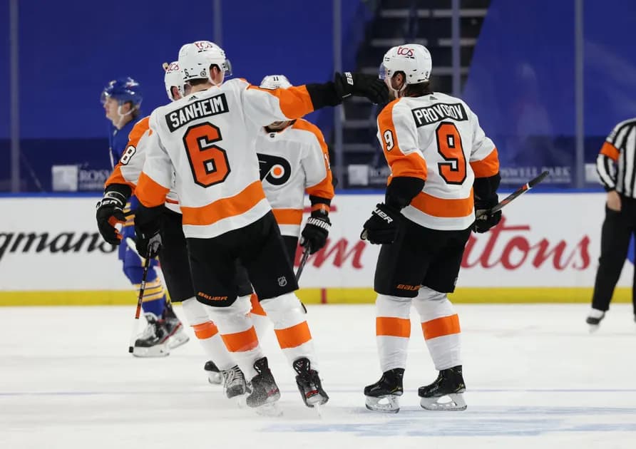 Wednesday NHL four-team mega parlay (+1739 odds): Flyers to hand Sabres 19th straight loss