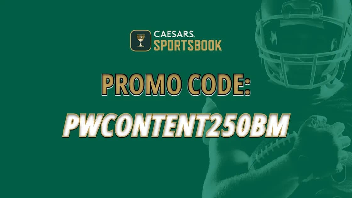 Caesars Sportsbook NFL promo code PWCONTENT250BM gives $250 after betting on Super Bowl props