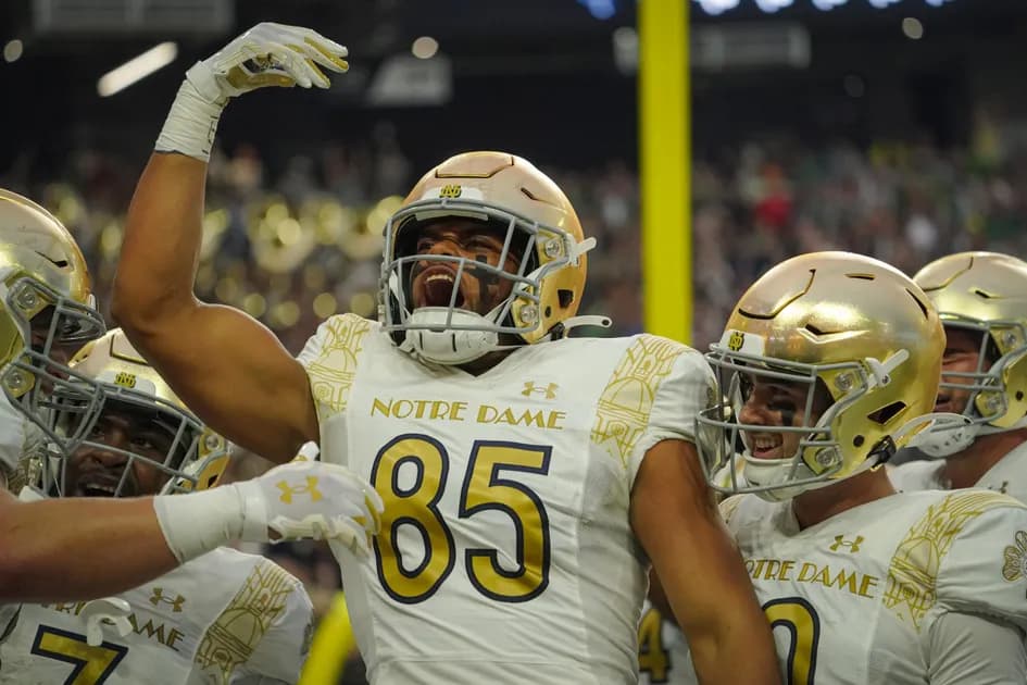 Caesars Sportsbook promo: #12 Notre Dame vs #24 Navy code PICKSWISE1000