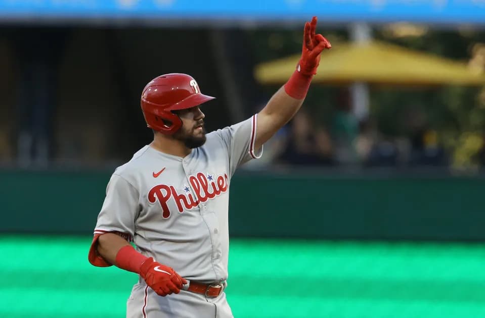 MLB Washington Nationals vs Philadelphia Phillies same game parlay at (+457 odds) today 8/5 - Kyle Schwarber goes off on Gray