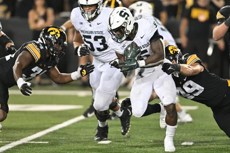 College football Michigan Wolverines vs Michigan State Spartans Same Game Parlay picks: Nathan Carter parties for Sparty at +907 odds