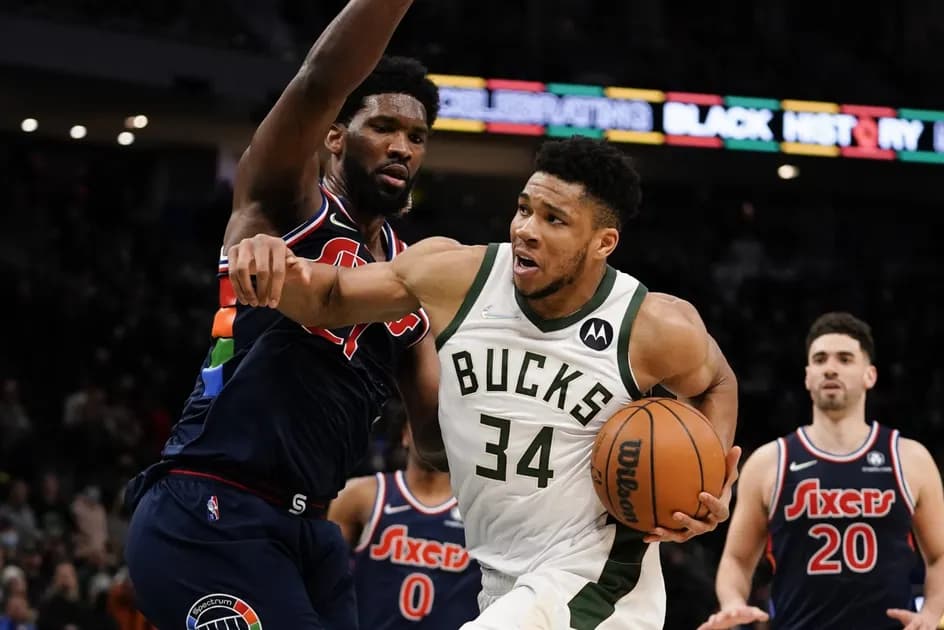 NBA Philadelphia 76ers vs Milwaukee Bucks Same Game Parlay picks: MVP candidates Giannis and Embiid battle at +585 odds