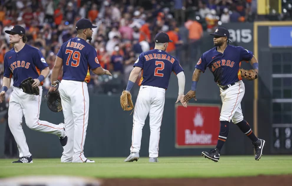 MLB Wednesday parlay at mega +841 odds, today 10/11: Astros look to finish off Twins