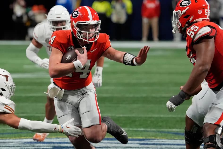 College Football Notre Dame Fighting Irish vs Georgia Bulldogs Same Game Parlay picks for Sugar Bowl at +500 odds