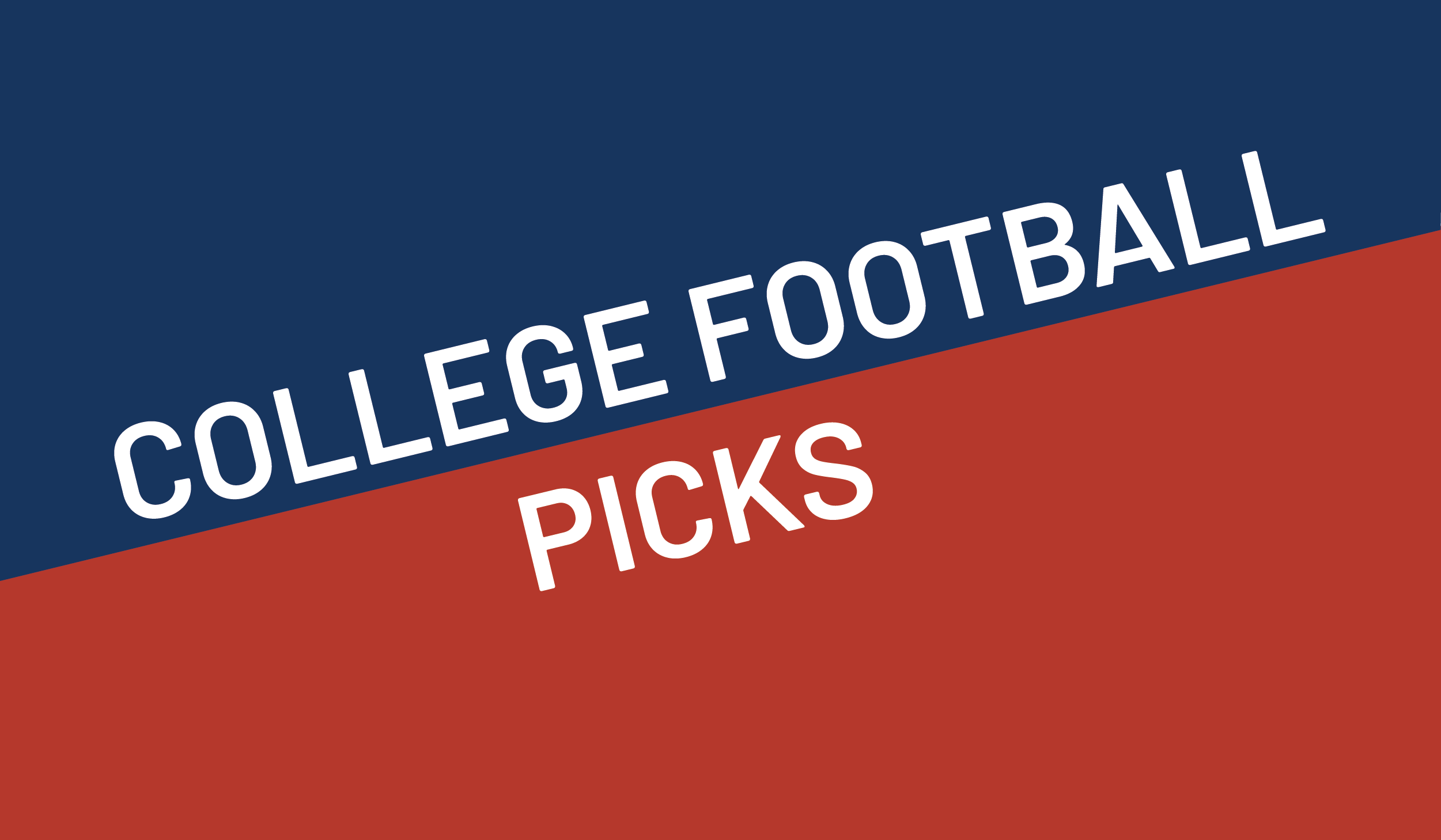 College Football picks cover image