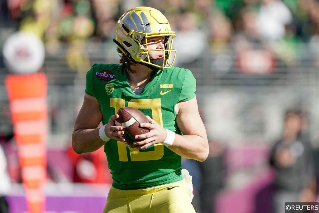 Justin Herbert Oregon quarterback