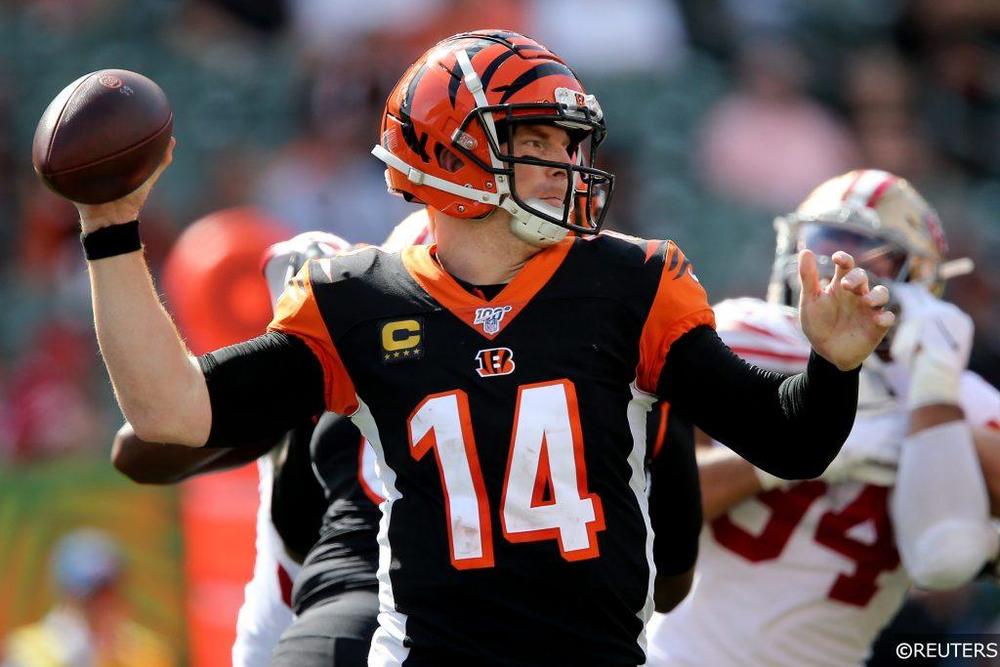 Andy Dalton Throwing for Bengals