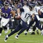 Ryan Tannehill playing against Ravens same game parlay