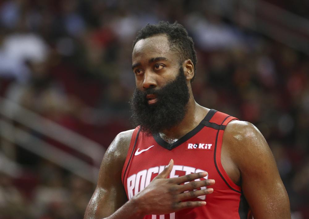James Harden Playing Against Nuggets
