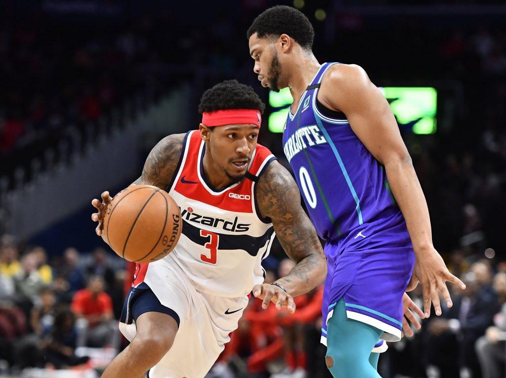 Bradley Beal Playing Against Hornets