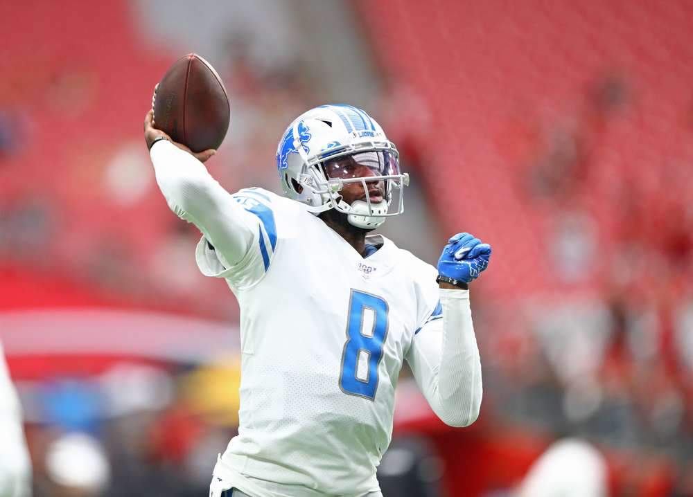 Josh Johnson QB for the Detroit Lions