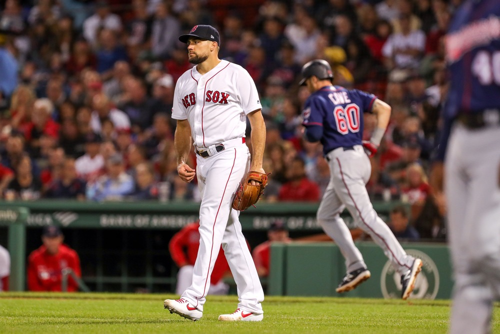 Red Sox give up home run