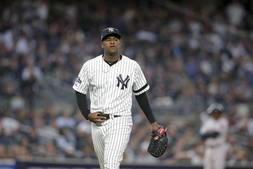 Luis Severino of the New York Yankees