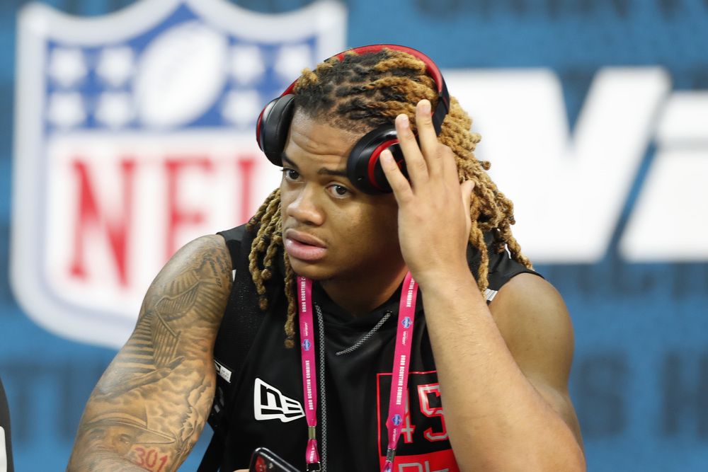 Ohio State defensive end Chase Young