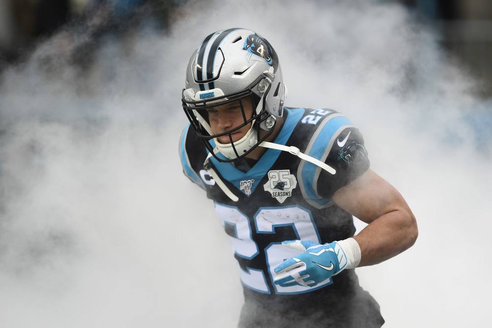 Christian Mccaffrey of the Carolina Panthers