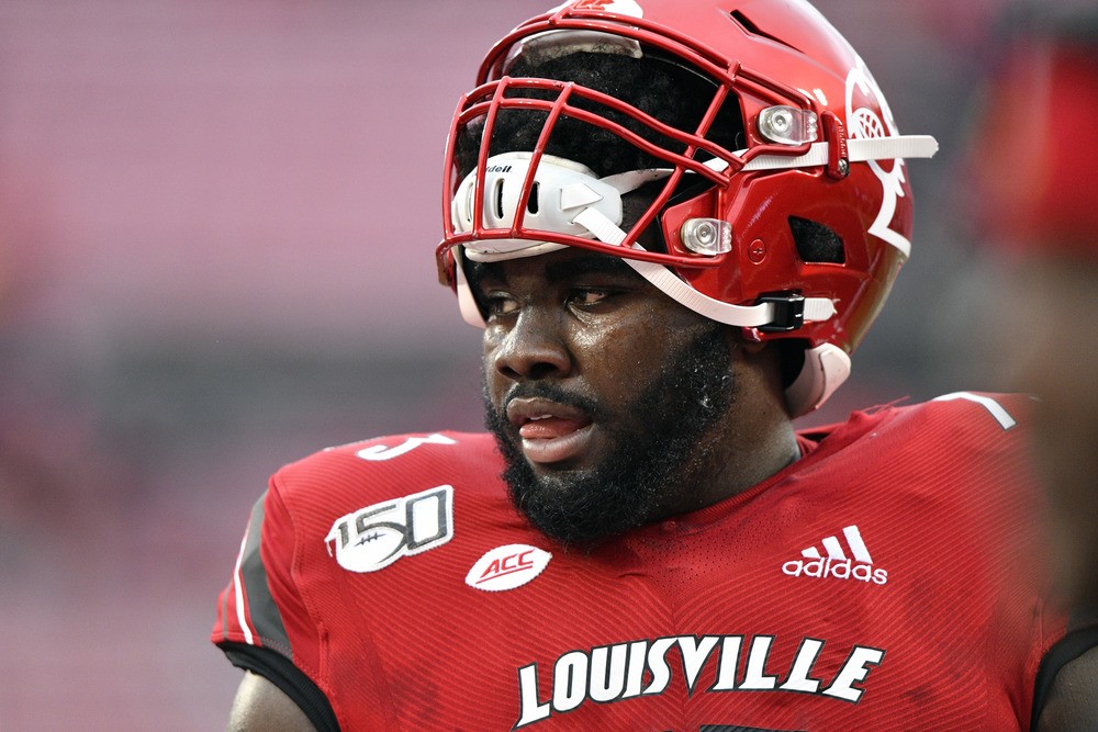 Mekhi Becton Louisville OL