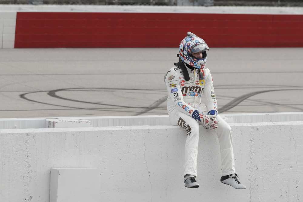 Kyle Busch had another run-in with one of NASCAR's Most Popular Drivers