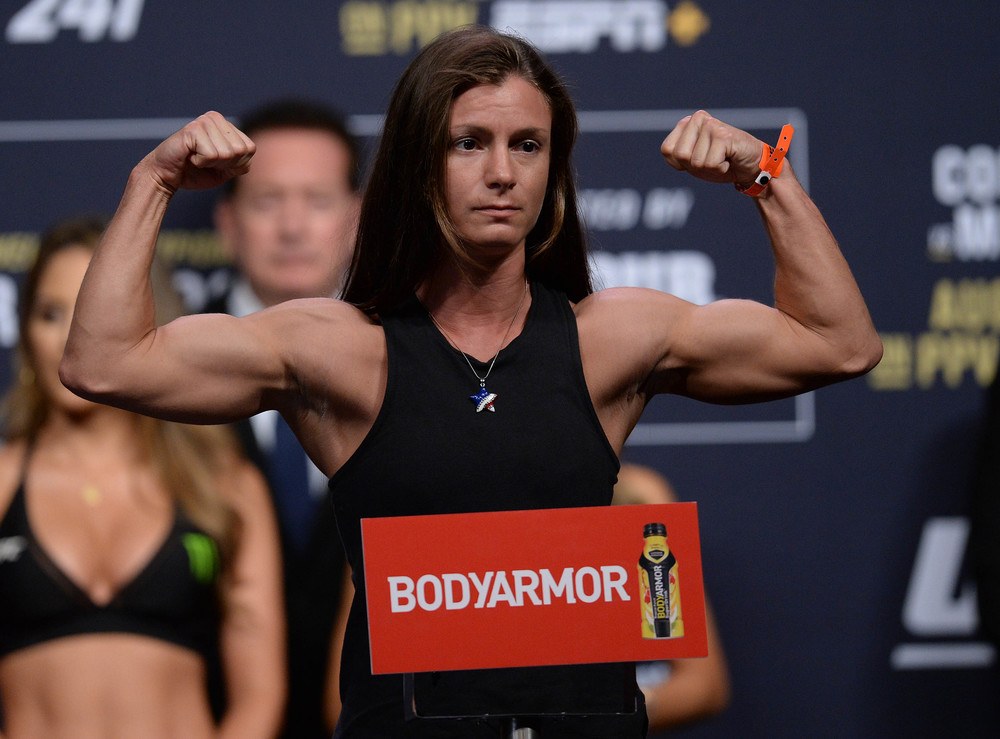 Hannah Cifers weighing in at UFC 241