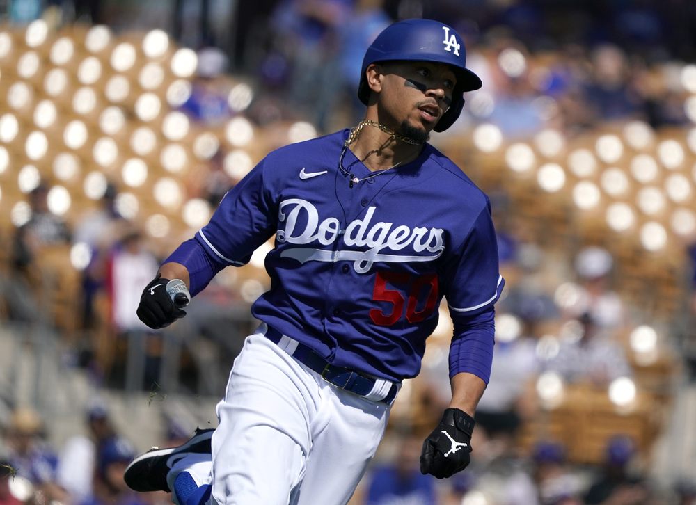 Los Angeles Dodgers Betts NL Pennant