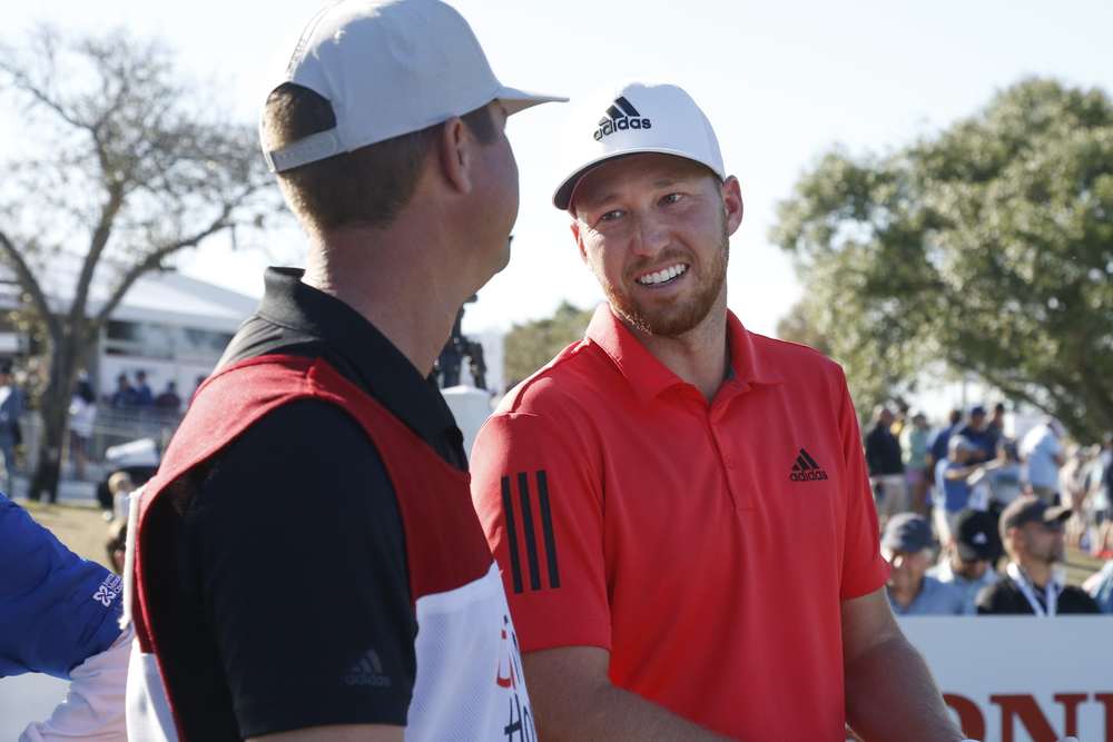 Daniel Berger prepares for action at the Honda Classic.