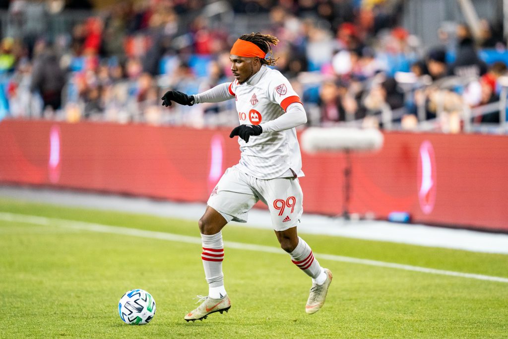 Toronto FC forward Ifunanyachi Achara