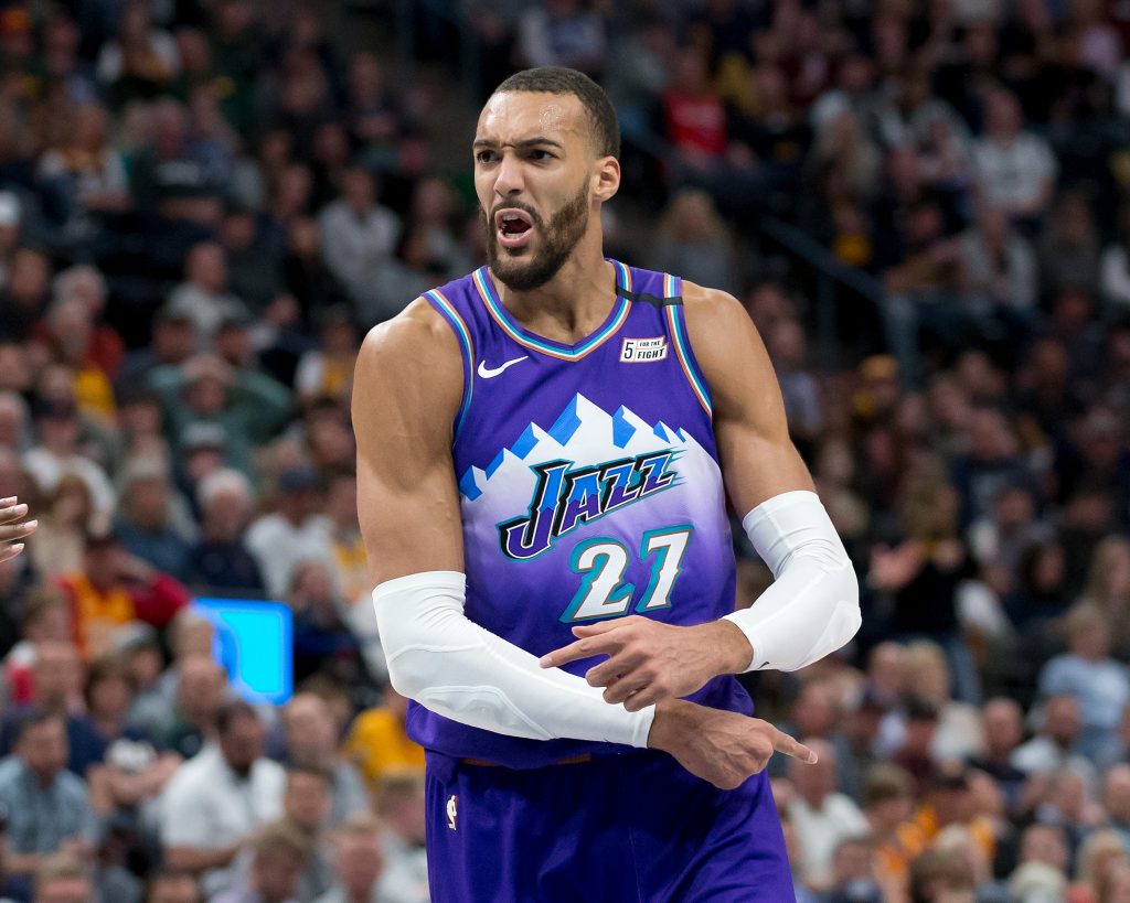 Utah Jazz center Rudy Gobert (27)