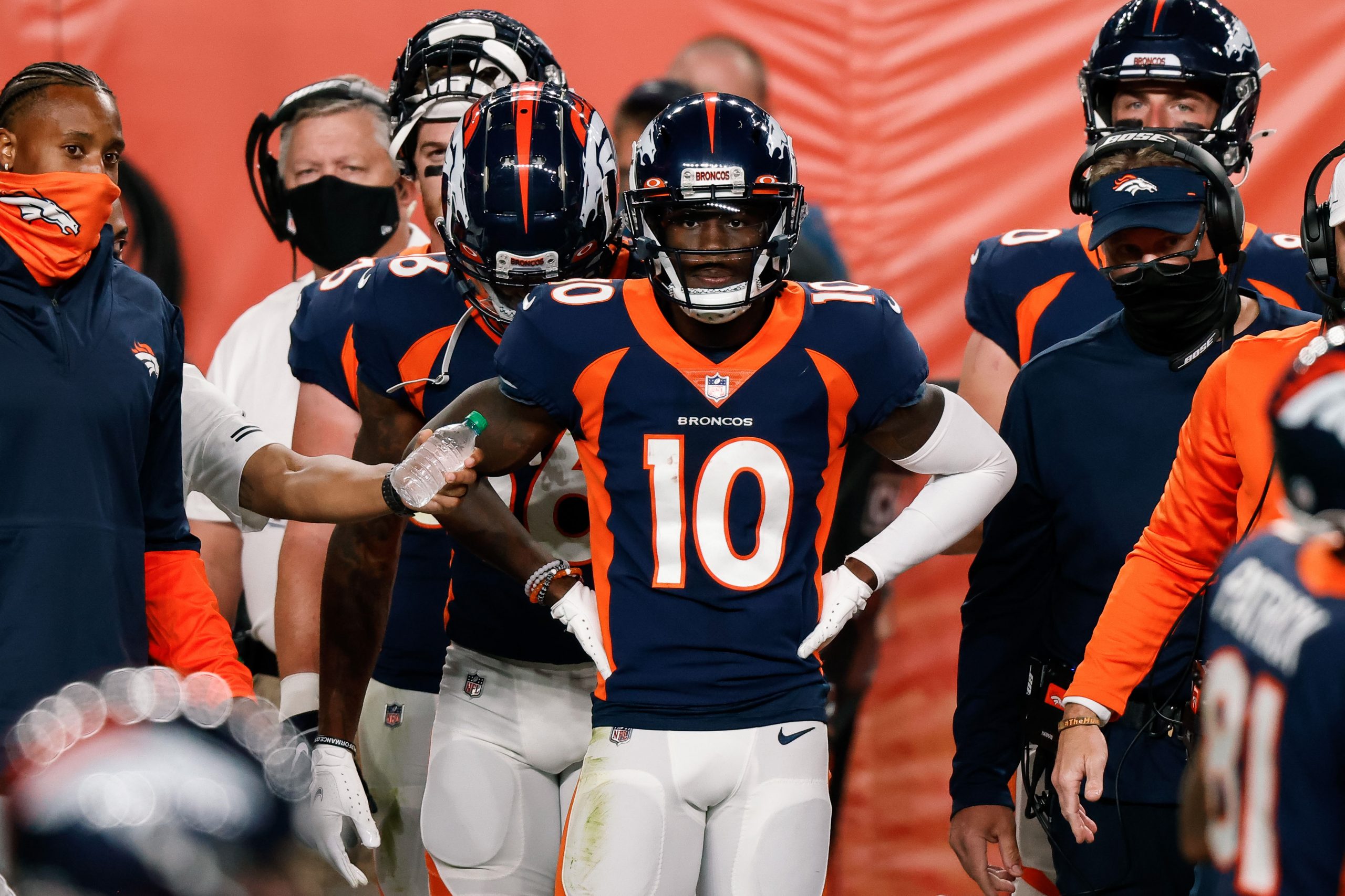 Denver Broncos wide receiver Jerry Jeudy (10)