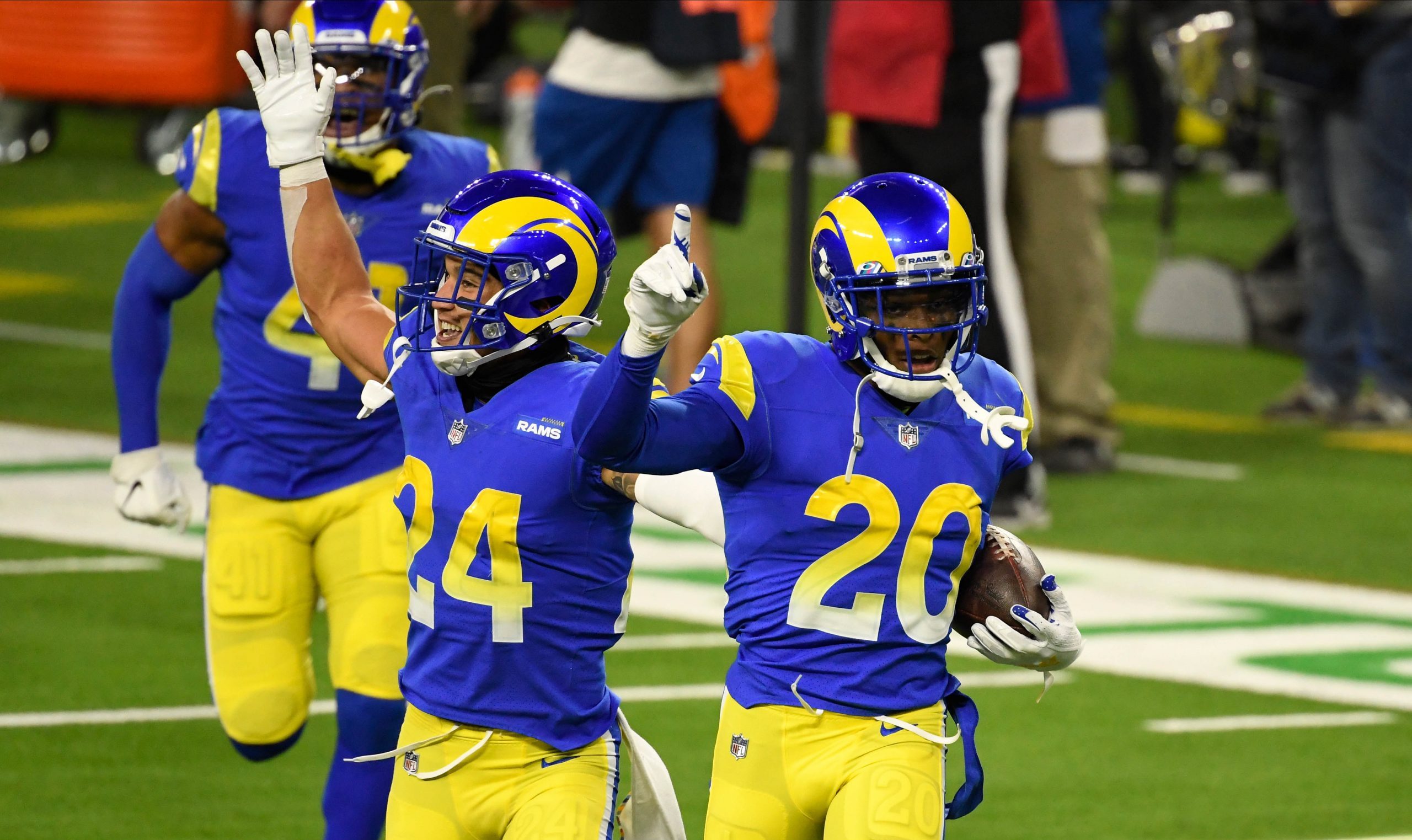 Los Angeles Rams cornerback Jalen Ramsey