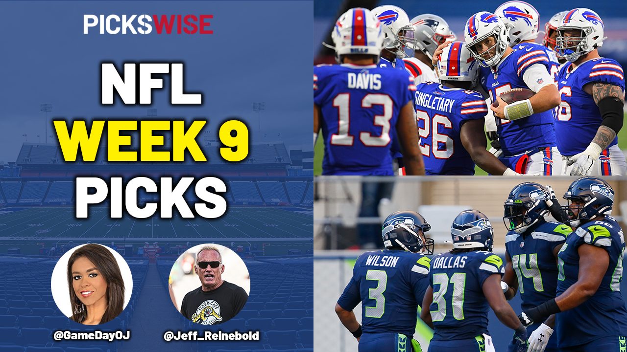 Pickswise NFL Show Week 9 Picks & Best bets