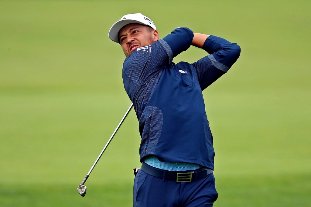 Xander Schauffele at the U.S. Open