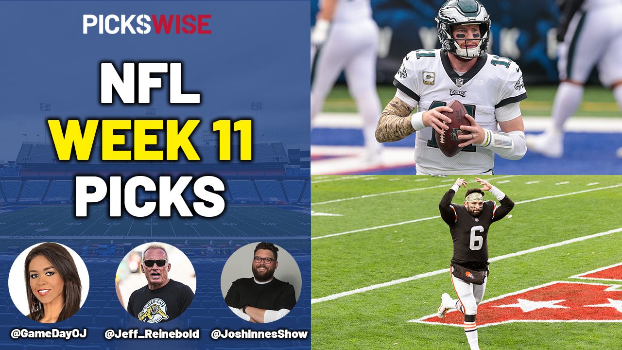 Pickswise NFL Show with Josh Innes: Week 11 Picks & Best bets