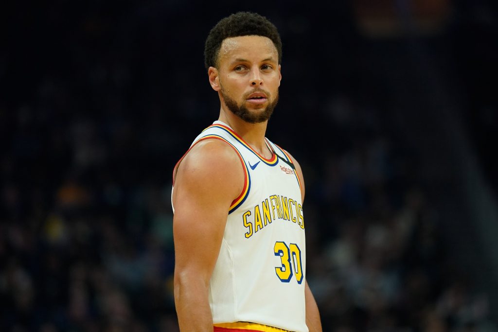 Stephen Curry of the Golden State Warriors