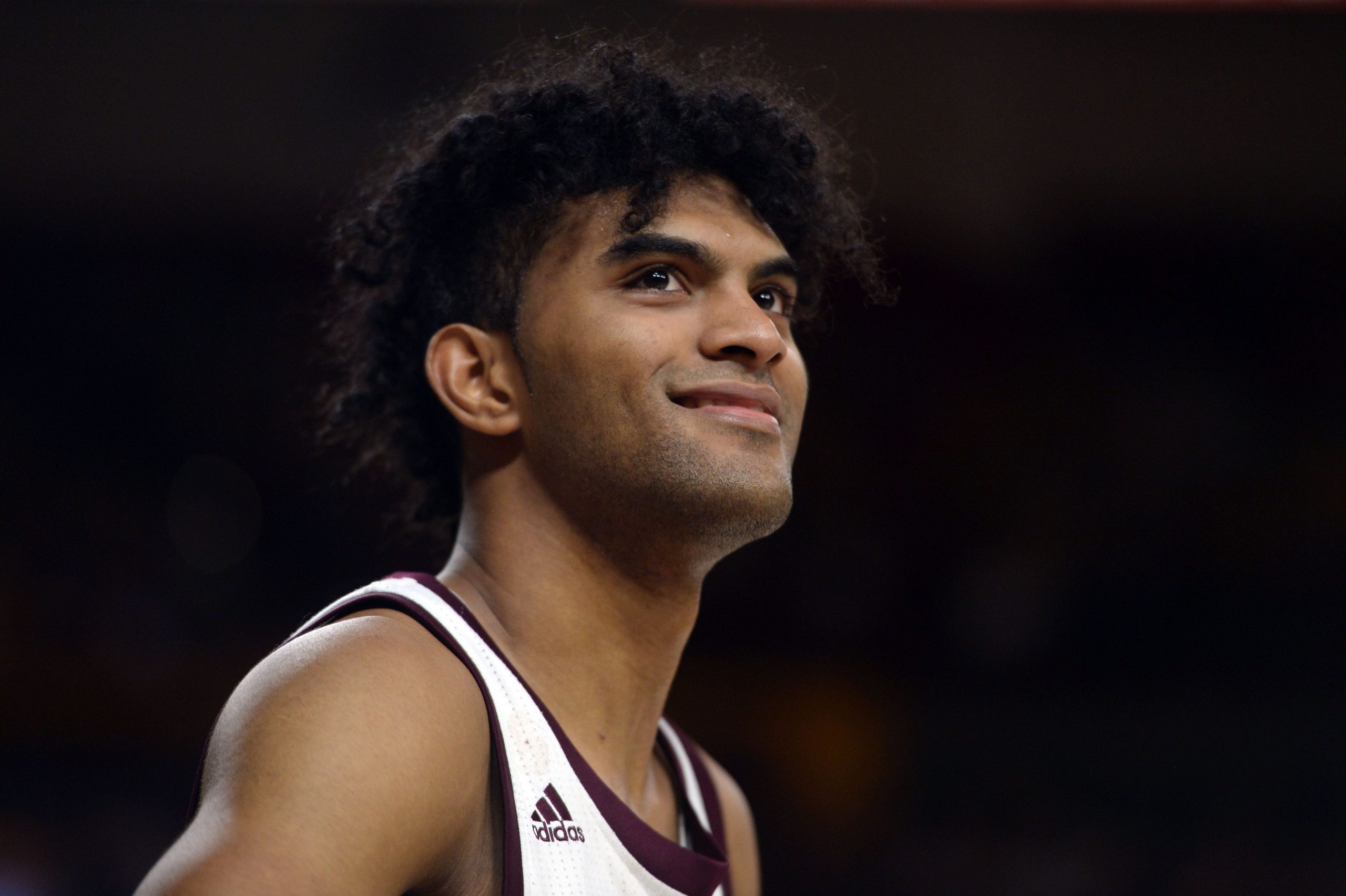 Arizona State point guard Remy Martin looks on during game against Washington State Cougars