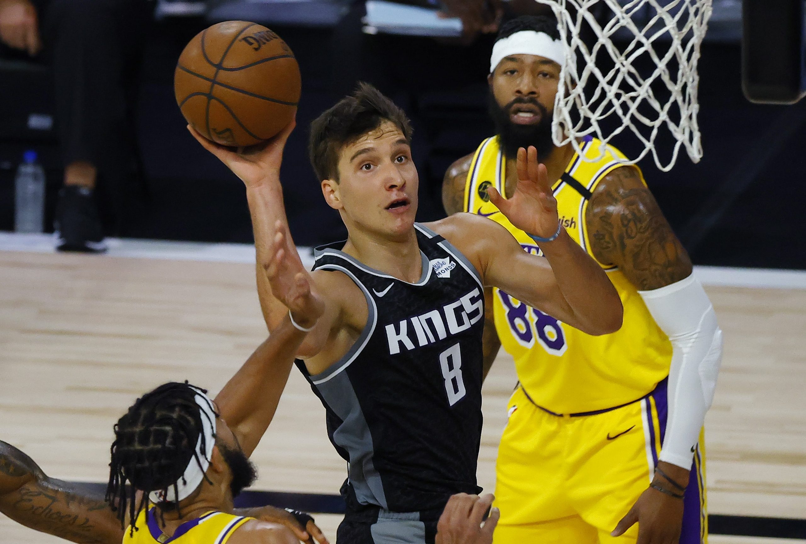 Bogdan Bogdanovic of the Sacramento Kings