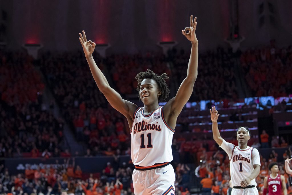 Ayo Dosunmu of the Illinois Fighting Illini