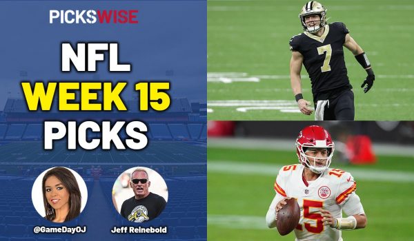 Pickswise NFL Show: Week 15 Preview, Picks, Best Bets, Parlay Picks and Underdogs