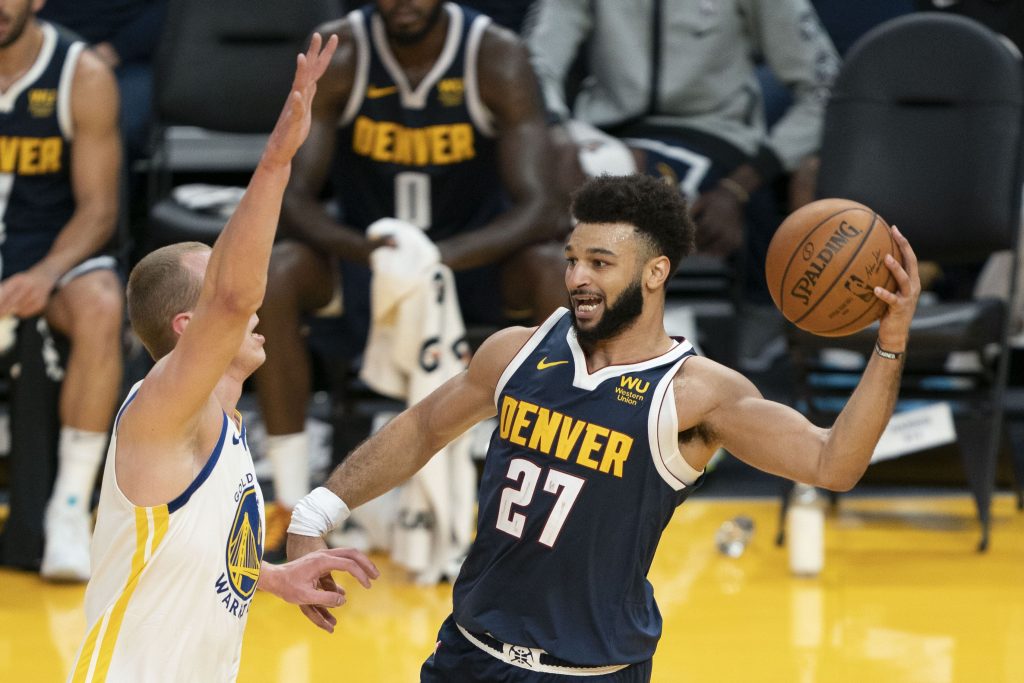 Jamal Murray of the Denver Nuggets