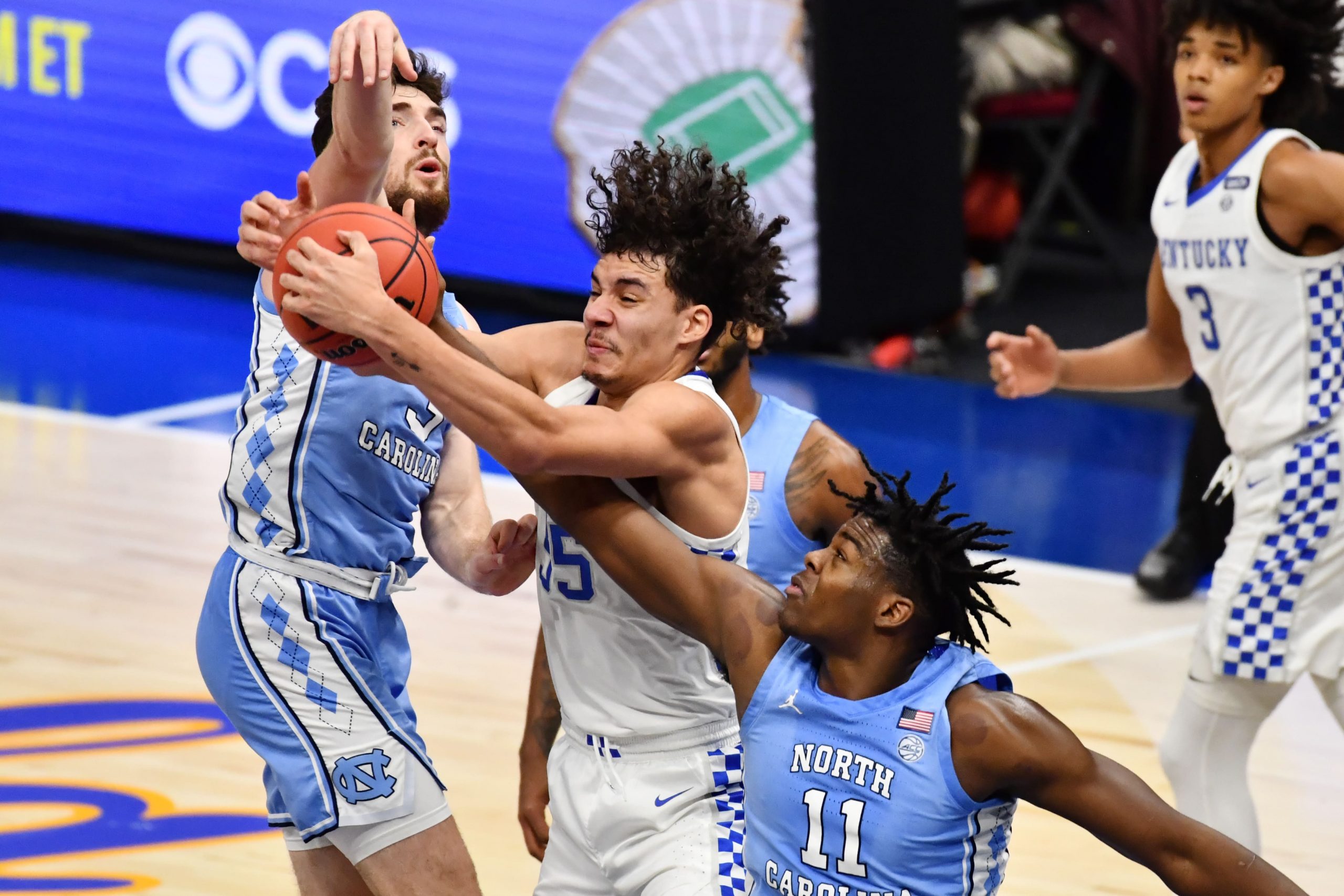 Andrew Platek of the North Carolina Tar Heels