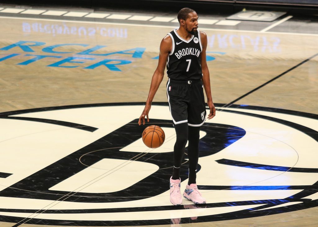 Kevin Durant of the Brooklyn Nets