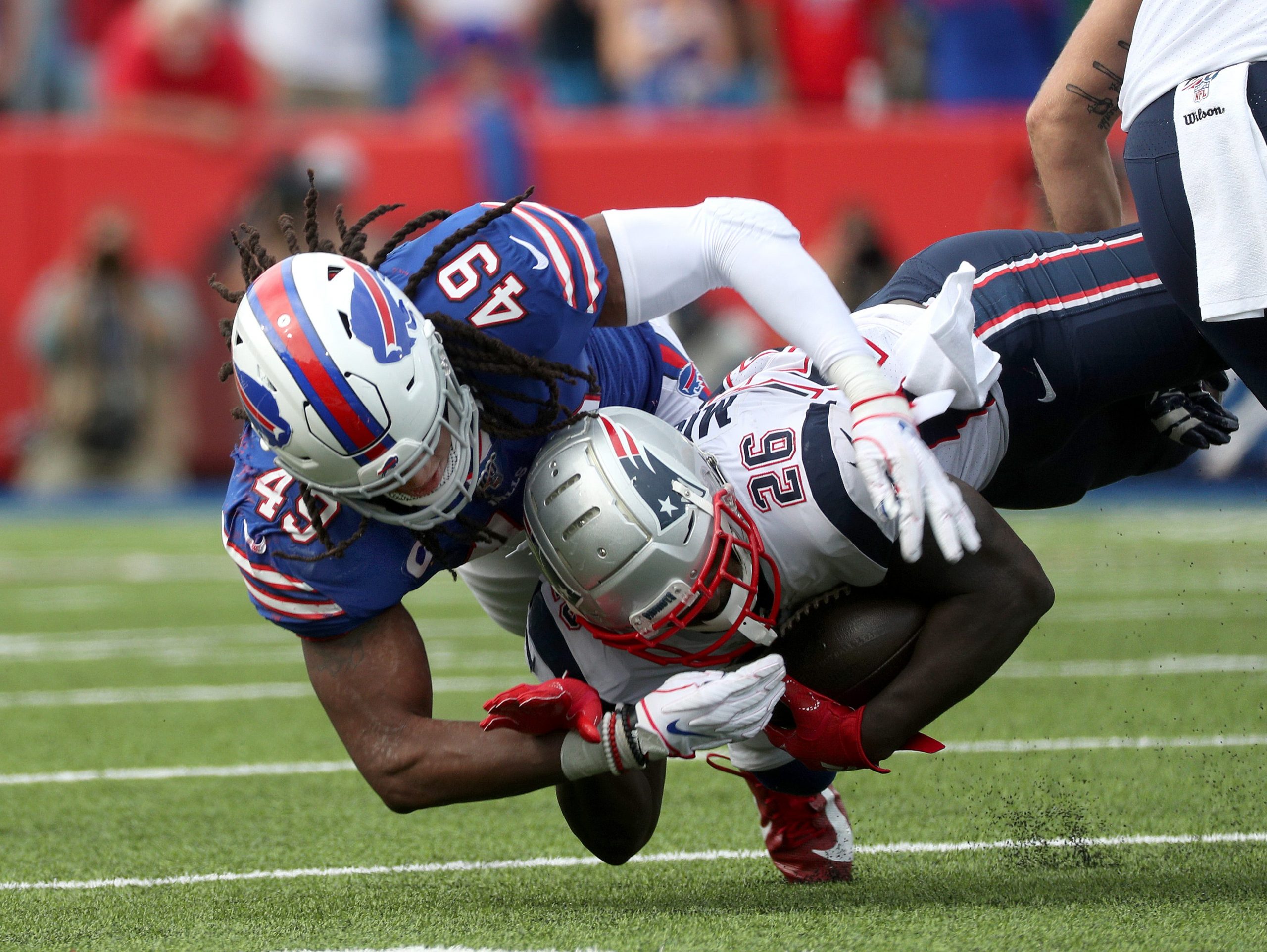 Sony Michel of the New England Patriots
