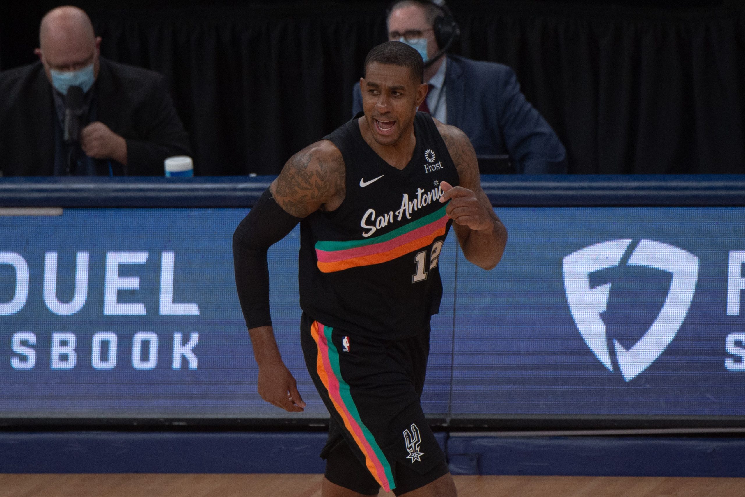 San Antonio Spurs forward LaMarcus Aldridge