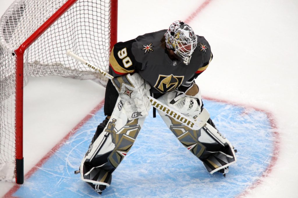 Goaltender Robin Lehner will hope to be part of a Stanley Cup-winning Vegas Golden Knights team this season.