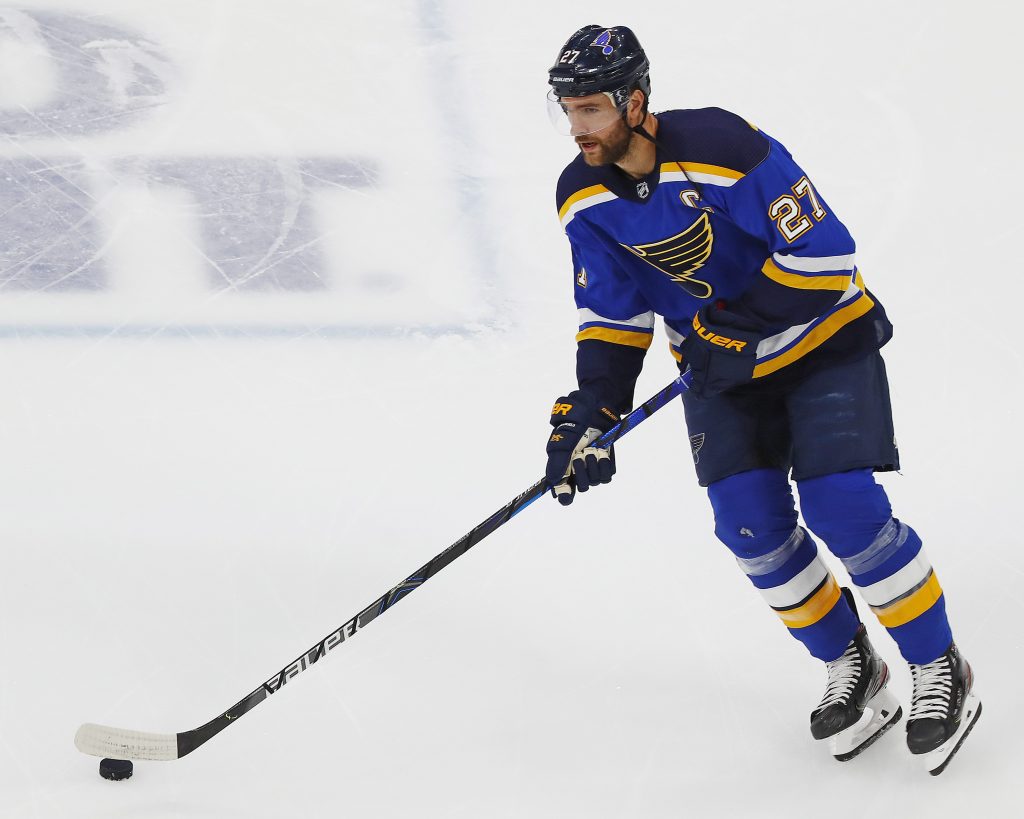 Alex Pietrangelo was the big off-season acquisition for the Golden Knights.