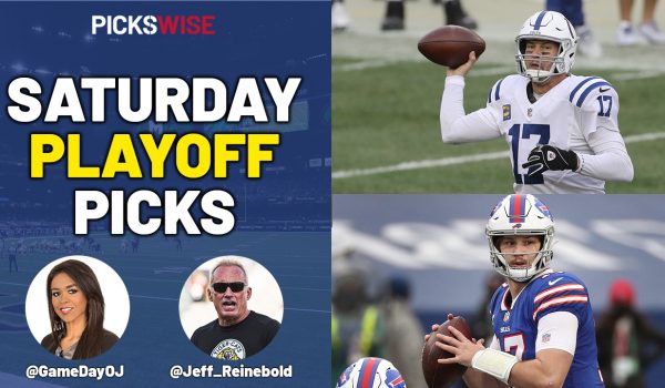 Pickswise NFL Show: NFL Playoffs Wild Card Saturday Preview, Picks, Best Bets, Parlay Picks and Underdogs