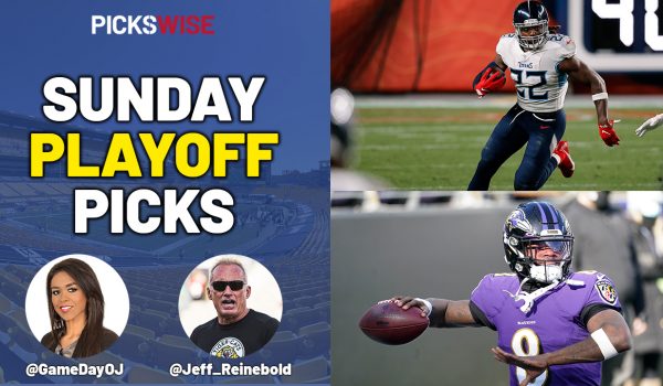 Pickswise NFL Show: NFL Playoffs Wild Card Sunday Preview, Picks, Best Bets, Parlay Picks and Underdogs