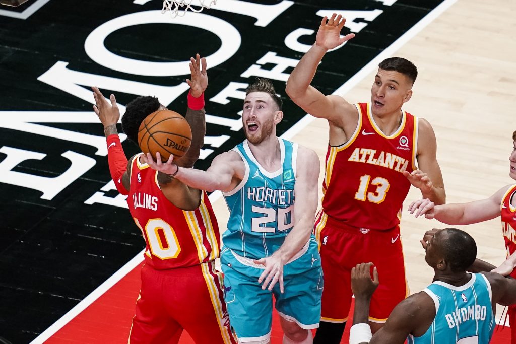 Gordon Hayward of the Charlotte Hornets