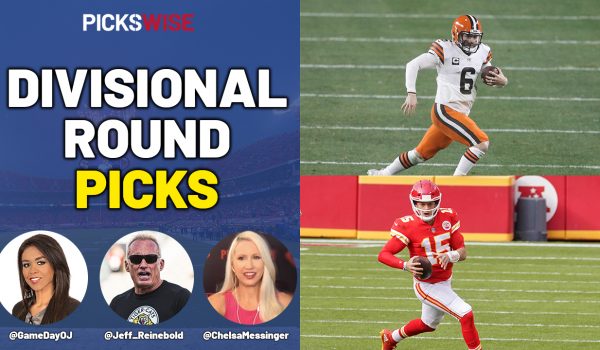 Pickswise NFL Show: NFL Playoffs Divisional Round Preview, Picks, Best Bets, Parlay Picks and Underdogs
