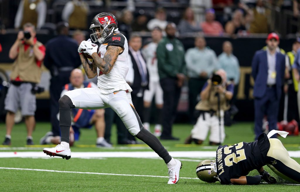 Mike Evans of the Tampa Bay Buccaneers